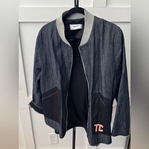 Tim Coppens Denim Bomber Jacket w/ 404 Magic Back Embroidery – Size M